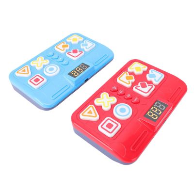 ToysCentral Basics Two Player Rhythm Game Machine, Interactive Quick Push Button Battle Game for Children
