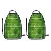 XBubupX Green Soccer Field Simple Car Seat Back Kick Protectors,2 Pack Kick Mats with Storage Pockets for Vehicles to Protect from Dirt Mud Scratches view 3