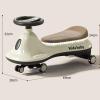 Ride on car Wiggle Car Music Light Anti-Rollover Swing Cars Swing Silent Flash Wheel Age 3 and Up Months(Pink) view 2