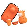 Ceramic Travel Tea Set with Funny Giraffe Design Portable Teapot and Teacups Great for Gift and Daily Use Cartoon Giraffe Teapot and Tea Cup view 4