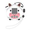 Silicone Protective Case with Lanyard for Punirunes Interactive Digital Toy, for custom Fit 9.6 x 8.6 x 5.8 cm, Scratch and for impact Resistant White Cover for Portable Outdoor Use view 1