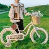Ride on car Kid Bike Dual Handbrake Toddlers Bicycle Age 3-12 Years with Woven Basket Auxiliary Wheels(Red,12inch) view 3