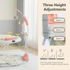 Kinder King Baby Activity Center, Music & Lights, Adjustable Heights, Pink view 3