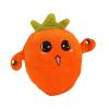 Interactive Musical Banana Plush Toy, 4.3 Inch Fruit Sensing Metronome Sound, Adult Multiplayer Party Game & Sensory Desk Decor (Carrot) view 3