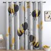 Kids Blackout Curtains for Bedroom- Window Curtain Drapes for Boys Teens Living Room Decor, Grey Thermal Insulated Grommet Window Treatment 42" W x 63" L (Pack of 2) view 1