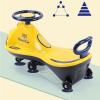 Ride on car Load 140 KG Wiggle Scooter with LED Flashing Wheels Flexible Steering Ride On Toys for Outdoor(White) view 4
