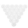 Hohopeti 40 Pcs Plastic Dual Layer Drive Pulley Wheels for Wheel Motor with Speed Reduction Function, Mechanical Pulleys for DIY Model Cars, Robots, and Plane Accessories view 1