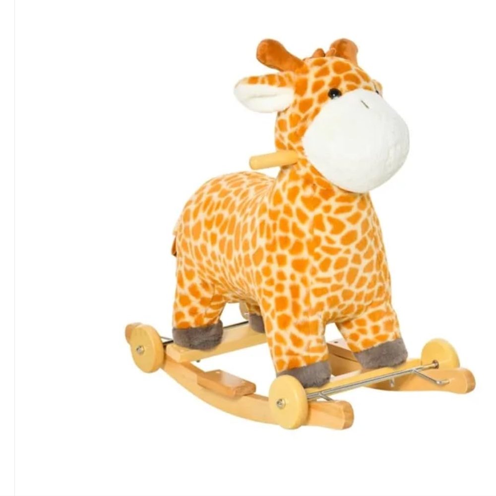 Baby Rocking Horse for Children, Yellow
