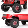 RC Car Repair Kit for TRX4 for TRX6 for SCX10 GEN7 Gen8 D90 1/10 RC Car 4Pcs CNC Aluminum Alloy Beadlock Wheel Rim Hub Adjustable 1.9 Inch Upgrade Parts view 2