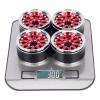 RC Car Repair Kit for TRX4 for TRX6 for SCX10 GEN7 Gen8 D90 1/10 RC Car 4Pcs CNC Aluminum Alloy Beadlock Wheel Rim Hub Adjustable 1.9 Inch Upgrade Parts view 3