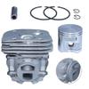 CHOCHNG Cylinder Piston Ring Kit for 372XP and 365 Models Includes Piston Pin Clips and Shaft for Engine Repair view 3