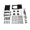 Rc Special Shock Absorber for MN for MN168 for MN78 1/12 Metal Rod Shock Absorber Vulnerability Kit RC Car Tracked Vehicle Parts Accessories Upgrade Replacement(Black) view 1