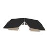 JISADER Fitness Inclined Deck Yoga Brick Slant Board Calf Stretching Ramp Exercise Board Squat Wedge Block Wooden Material Suitable for Beginners Athletes view 1