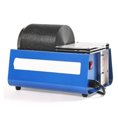 Single Drum Rock Tumbler 3LB Polishing Machine Kit Adults Kids Easy to Use and Maintain Leak Proof Rubber Barrel Fun