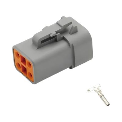 4-pin DT-P04-4P DT-P06-4S Gray Female Connector