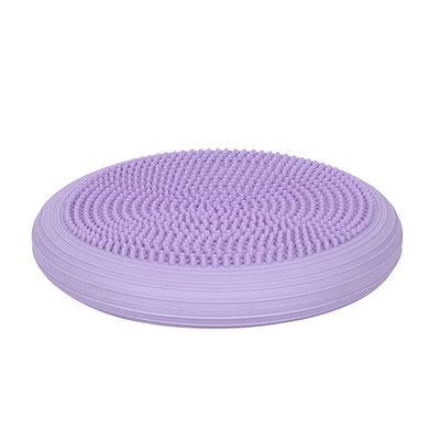 CHEOTIME Inflated Wobble Cushion, Flexible Seating for Classroom Elementary, Wiggle Seat for Sensory, 13in Diameter Yoga Balance Disc Cushion Core Balance Disc (Purple)