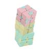 Jenivaint Infinite Cube Fidget Toy Set Plastic Mini Decompression Puzzle 3 Pcs Improve Focus Reduce Restlessness Portable Desk Toy for Office Staff Adults Study Work view 3
