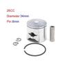 34mm 8mm 26CC Piston Ring Kit Fit for Zeno G260RC CY HPI Rovan BAJ 5b SS 5T / FG/Losi 5ive-T RC Car Parts view 2
