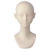 KiBcsLic Mannequin Head Bust Lightweight Mannequin Head with Shoulders Life-Size Face Model for Cosplayers view 1