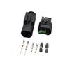 QBSLFVDY 1 Set 2 Pin Sensor Sealed Connector Male Female Replacement for 1-967644-1 1-967570-3(Dark Grey)(Lavender) view 4
