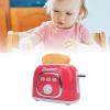 Hamwesh Kids Toaster Toy, Safe ABS Material Play Toaster, Kitchen Appliances for Kids with Bread Accessories for Toddler Girls and Boys view 2