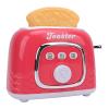 Hamwesh Kids Toaster Toy, Safe ABS Material Play Toaster, Kitchen Appliances for Kids with Bread Accessories for Toddler Girls and Boys view 4