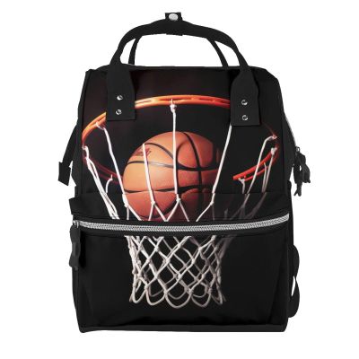 KLOPH Basketball Diaper Bag Backpack Mommy Bag Multifunction Travel Maternity Baby Changing Bags