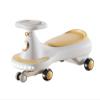 Ride on car Wiggle Car Boys and Girls Swing Cars Silent Flashing Wheels Anti-Rollover Ride On Toy for Indoor Outdoor(Yellow) view 1