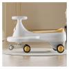 Ride on car Wiggle Car Boys and Girls Swing Cars Silent Flashing Wheels Anti-Rollover Ride On Toy for Indoor Outdoor(Yellow) view 4