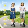 ECOROAD EK6 Kids Electric Scooter for 6-12, 3/6/10mph Speeds for Ultimate Comfort, Adjustable Height Electric Scooter, 150W & Dual Brake Safety, for Growing AdventurersRider:3.9-5.2 ft view 2