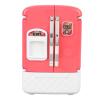 Fabater Kids Kitchen Refrigerator, Simulation Design Playable Safe ABS Material Miniature Refrigerator Toy, Fridge Toy with Appearance Accessories for Children view 2