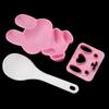 Brrnoo Onigiri Set, 3-piece Rice Shaper for Kids view 4