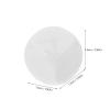 HOMSFOU 50pcs White Acrylic Blank Dice 16mm Square Portable Standard Size for Tabletop Gaming and DIY Creative Board Games view 2