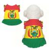 Flag of Bolivia Small Pet Apparel for Small Dogs-Cute Summer Outfit for Puppy, Soft Breathable Pet Clothes for Cat view 1