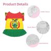 Flag of Bolivia Small Pet Apparel for Small Dogs-Cute Summer Outfit for Puppy, Soft Breathable Pet Clothes for Cat view 3