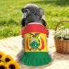 Flag of Bolivia Small Pet Apparel for Small Dogs-Cute Summer Outfit for Puppy, Soft Breathable Pet Clothes for Cat view 4
