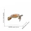 CAQYPVH Sea Turtle Model Realistic Sea Turtle Figure Detailed Toy for Kids, Classroom view 3