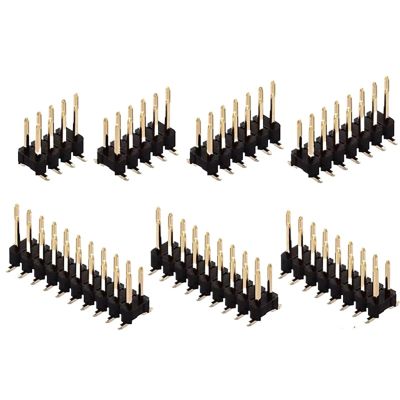 SMD SMT Picth 1.0mm 1.27mm 2.0mm 2.54mm Double Row Male PIN Header Strip Connector 2 * 2/3/4/5/6/7/8/9/10/11/12/20/25/30-40PIN(1.27mm,2x12PIN (10PCS))