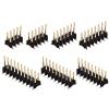 SMD SMT Picth 1.0mm 1.27mm 2.0mm 2.54mm Double Row Male PIN Header Strip Connector 2 * 2/3/4/5/6/7/8/9/10/11/12/20/25/30-40PIN(1.27mm,2x12PIN (10PCS)) view 1