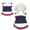 Thailand Flag Small Pet Apparel for Small Dogs-Cute Summer Outfit for Puppy, Soft Breathable Pet Clothes for Cat view 1