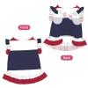 Thailand Flag Small Pet Apparel for Small Dogs-Cute Summer Outfit for Puppy, Soft Breathable Pet Clothes for Cat view 2