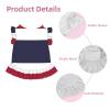 Thailand Flag Small Pet Apparel for Small Dogs-Cute Summer Outfit for Puppy, Soft Breathable Pet Clothes for Cat view 3