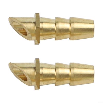 2pcs RC Water Collection Inlet Nozzle Boat Copper Cooling System Part for ESC Motor High Flow Rate 6mm OD