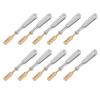 OUNONA 10pcs RC Airplane Metal Clevis with Connecting Rod - M2 Push Rod Shaft and Nuts for DIY RC Plane Fixed Wing Parts Model Plane Aircraft Connection Accessories view 1