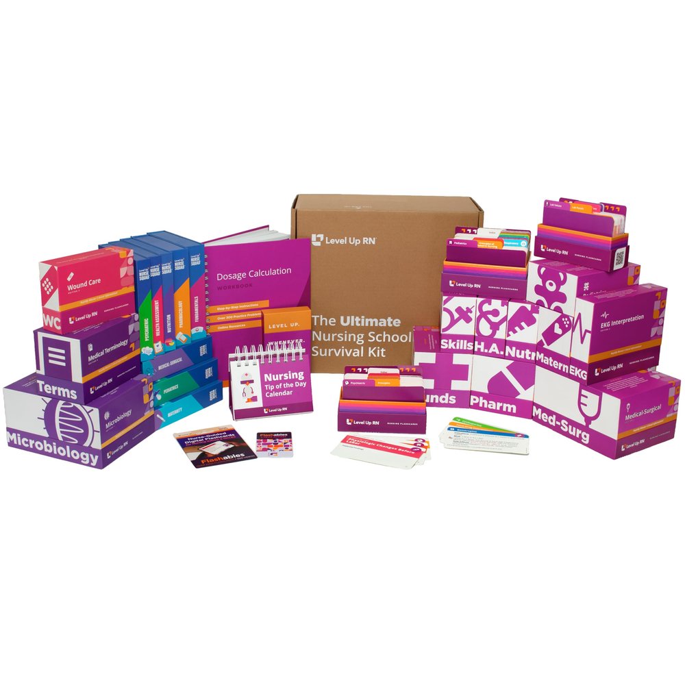 Ultimate Nursing School Survival Kit (Comprehensive Collection)