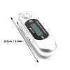 BOGHTY MP3 Player with Built in 4G/8G Memory Long Standby Time and Display Screen Music Player Travel Friendly Design, Blue 4G view 2