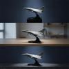 1/100 Aircraft Model Scale Aircraft Model with Stand for Office Decor, Bookshelf view 3