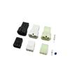 QBSLFVDY 1-20Kit Sets 6 Pin HM 090 Male Female Motorcycle Connector Electrical Fit 6189-6171 6180-6181(Male And Set,COFFEE_6P) view 2