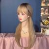 Xgdsnly Mannequin Head with Shoulders Realistic Female Mannequin Head Beige for Photography Studios view 4