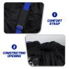 Uonlytech Car Seat Travel Bag Backpack with Adjustable Strap, Waterproof Oxford Cloth Cover Protects from Bumps, Abrasions, and Moisture, Foldable Storage Bag for Family Trips and Airport view 3